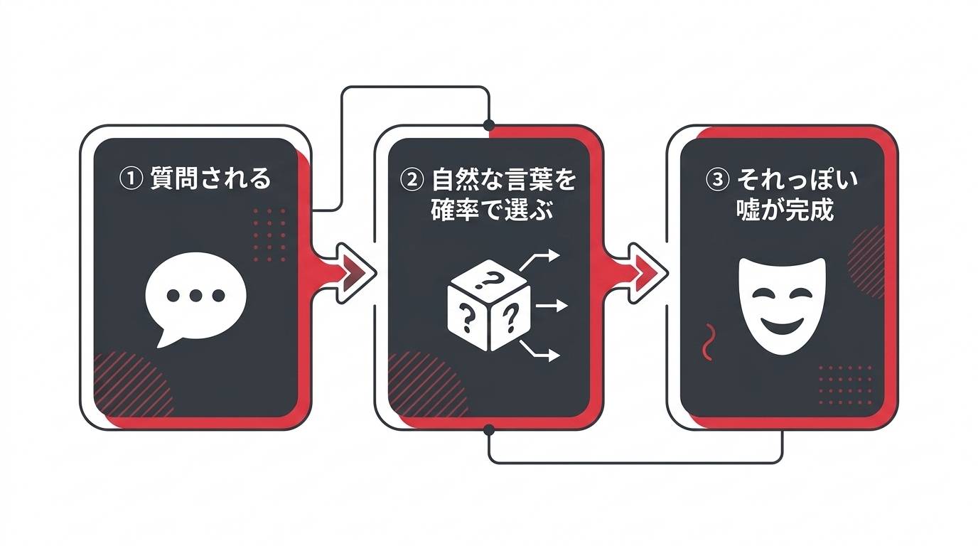 ハルシネーションが起きる仕組み
